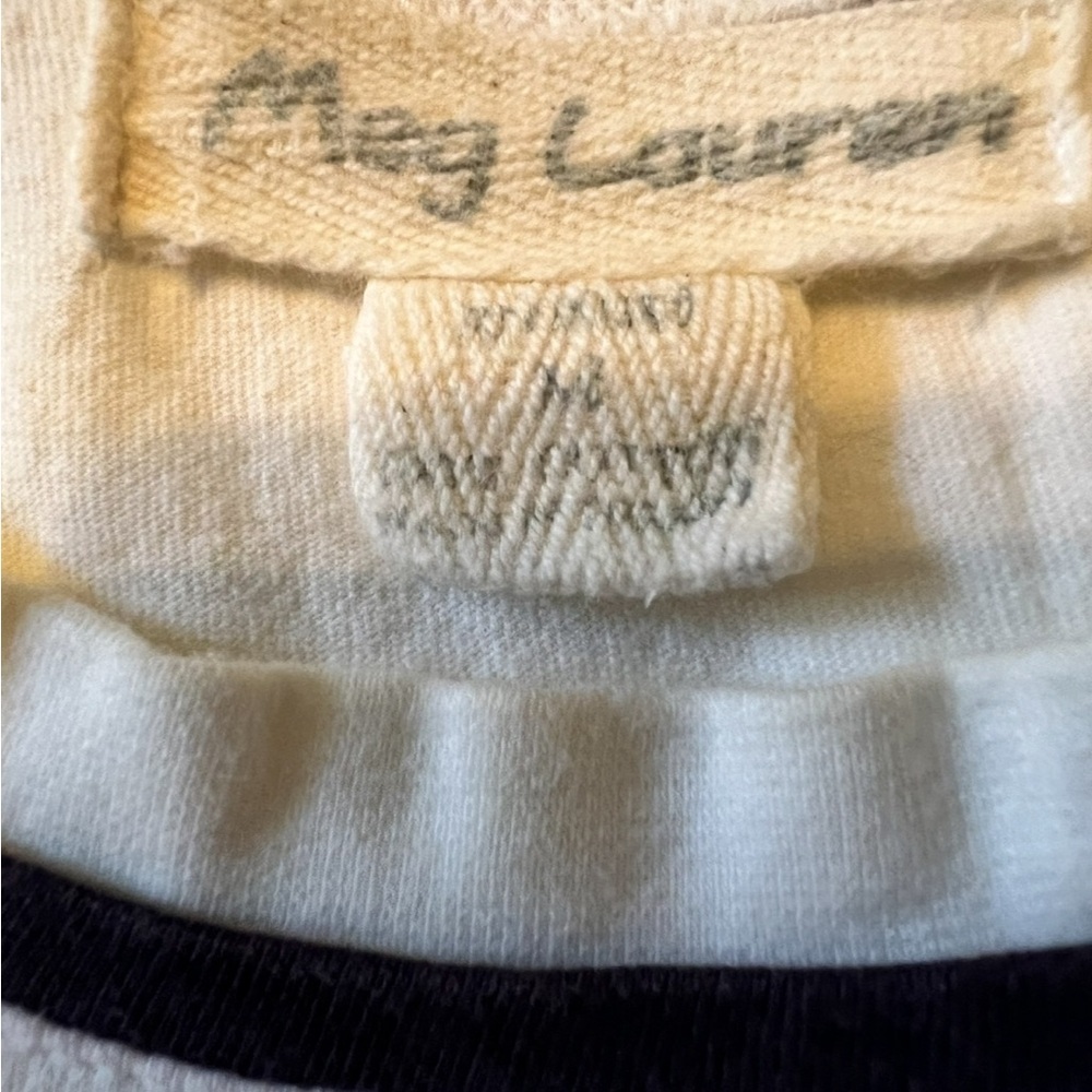 Meg Lauren Cream Cotton Maternity Dress USA - Picture 4 of 5